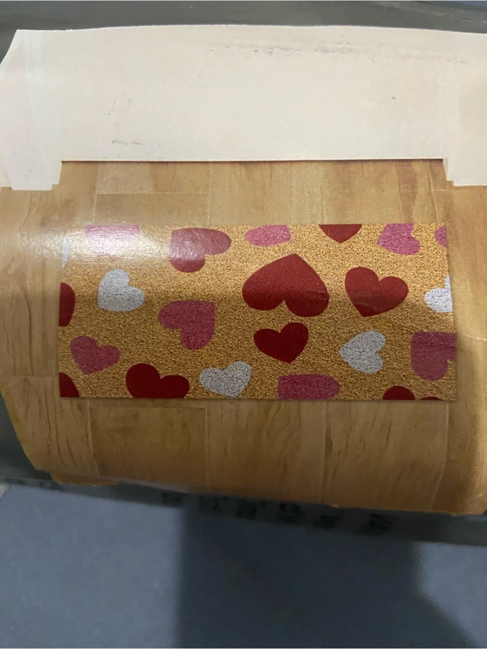 17 X 29” Natural Coir Doormat Heart Pattern